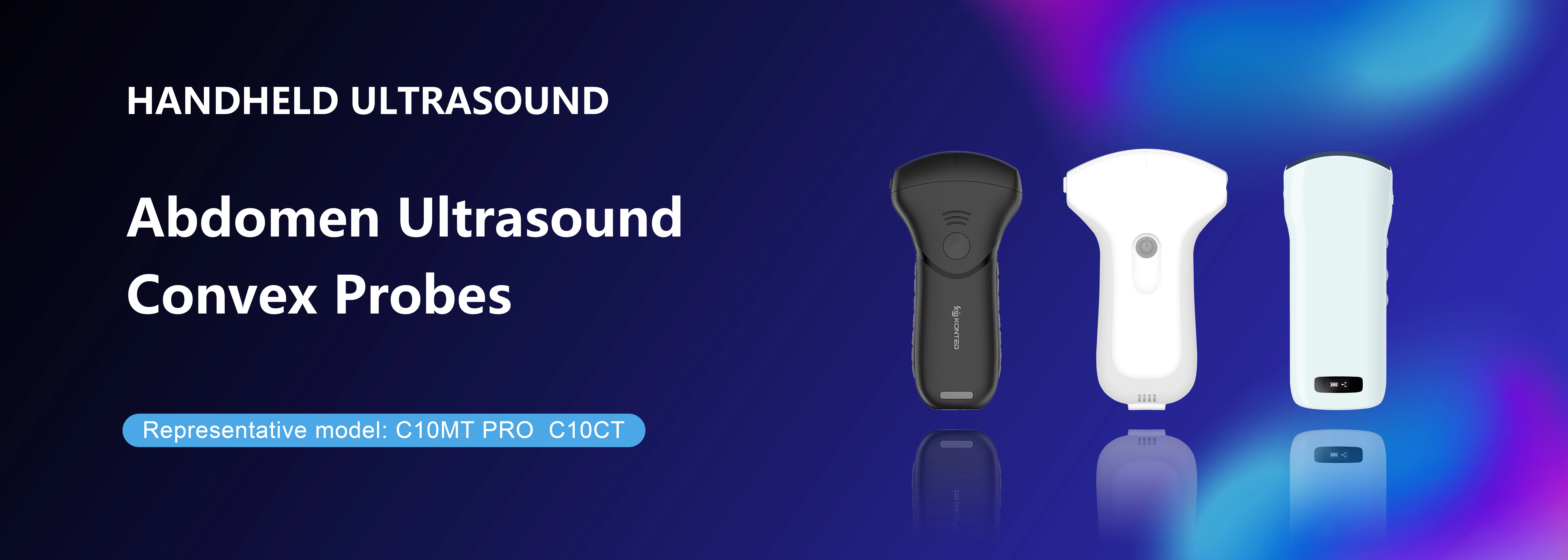 Sondas convexas de ultrasonido abdominal