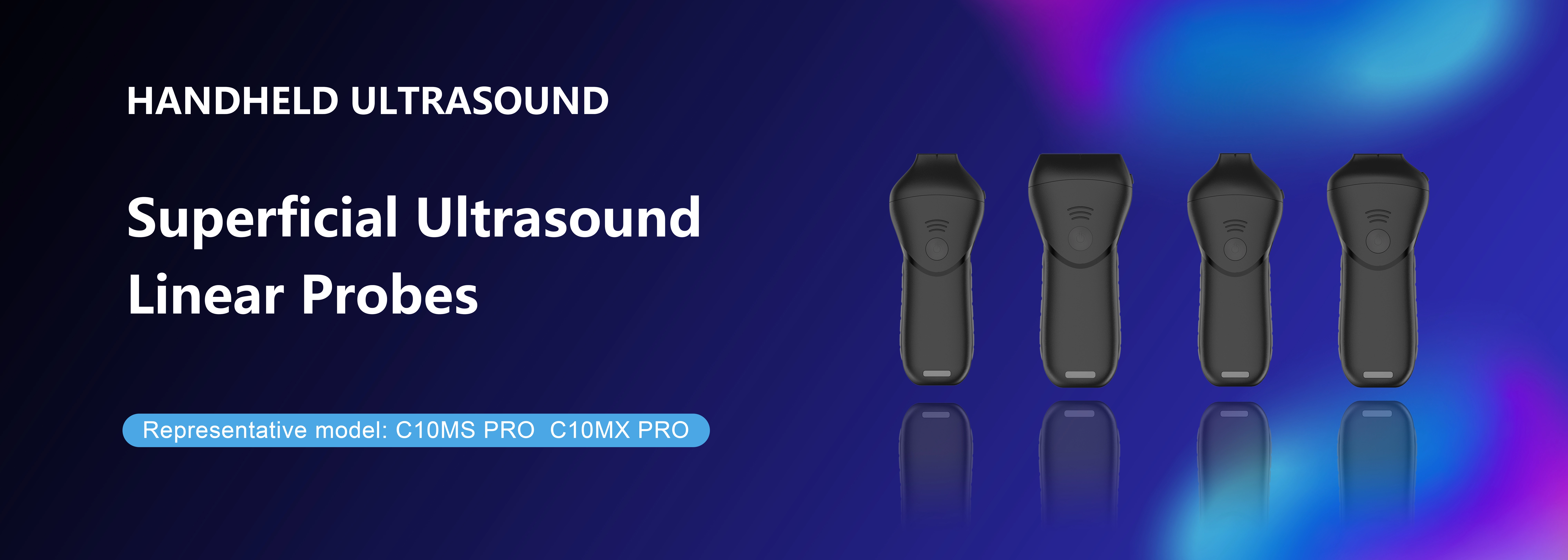 Sondas lineales de ultrasonido superficial